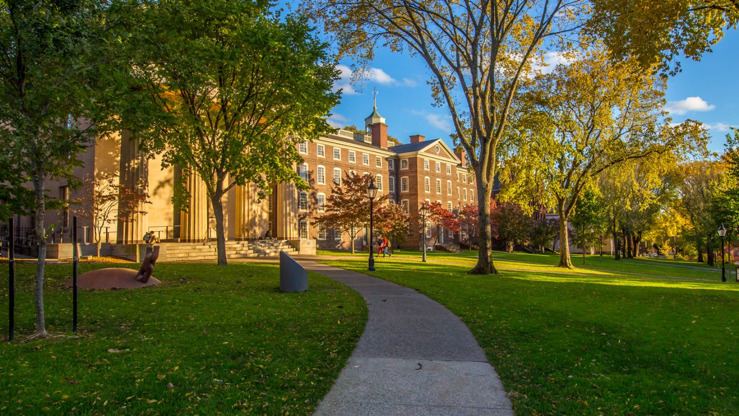 Van Wickle Gates at Brown University, Providence, Rhode Island